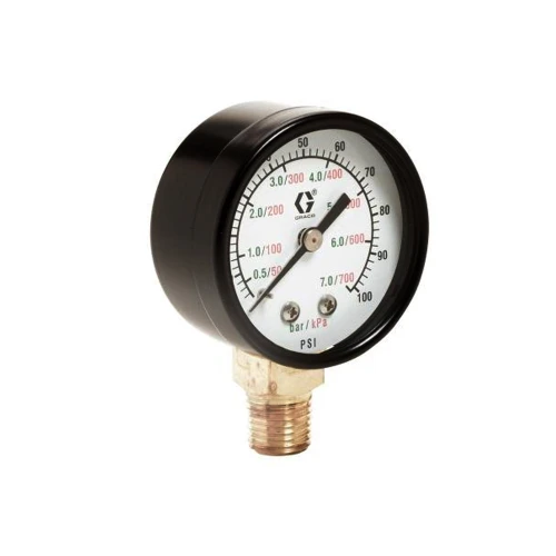 GRACO 111598 - Air Pressure Gauge, 1/4" NPT, 160 PSI