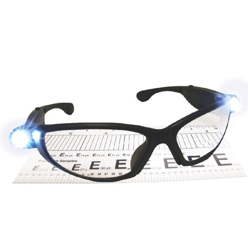SAS Safety 5420-15 Lightcrafters LED Inspectors Readers Safety Glasses