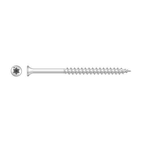 Simpson Strong-Tie T10300DTB - #10 x 3" Star Drive Bugle Head 316SS Screws 1500ct