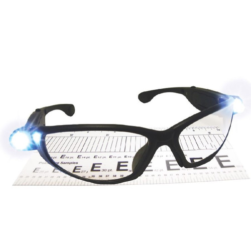 SAS Safety 5420-20 Lightcrafters LED Inspectors Readers Safety Glasses