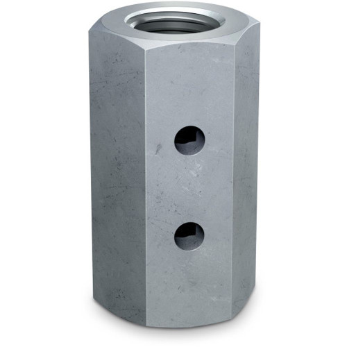 Simpson Strong-Tie CNW5/8-1/2 - 5/8" to 1/2" Coupler Nut w/ Witness Hole