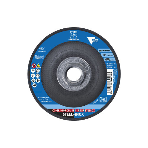 PFERD 61155 - Grinding disc, CC-GRIND-ROBUST, 5