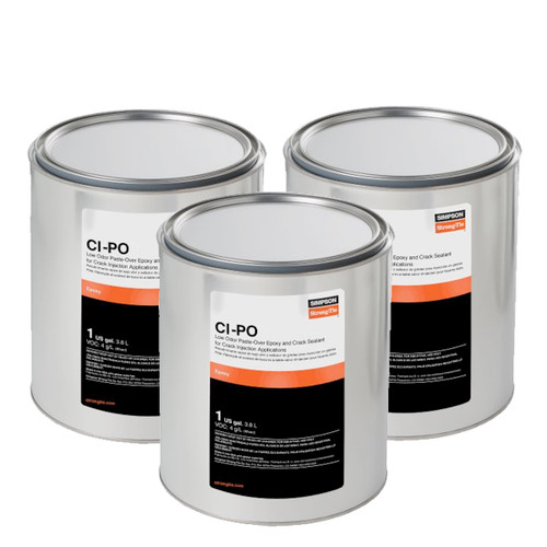 Simpson Strong-Tie CIPO3KT - Paste-Over and Structural Repair Epoxy  3-Gallon Bulk Kit