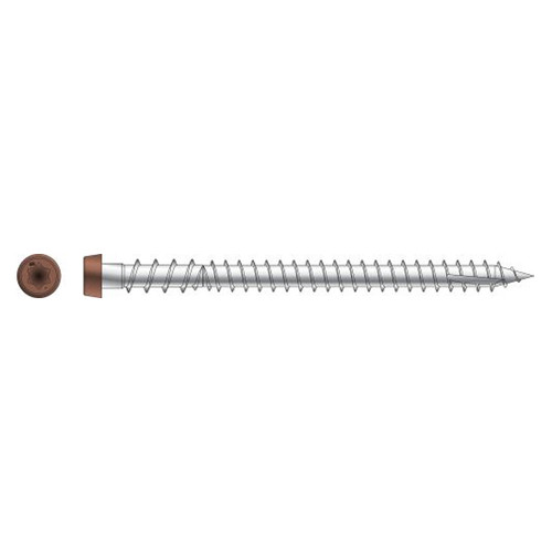 Simpson Strong-Tie DCU234MB305TN03 - #10 x 2-3/4" 305SS Hand-Drive Composite Deck Screw Tan03 1750ct