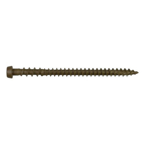 Simpson Strong-Tie DCU234BR01R70 - #10 x 2-3/4" Hand-Drive Composite Deck Screw Brown01 70ct