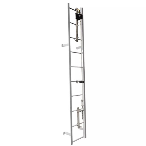 Safewaze 022-12112 SS 30' Ladder Climb System, Complete Kit