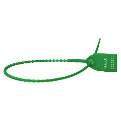 TydenBrooks S32011121-02 - 12" Tug Tight Security Seal, Green, 1000ct