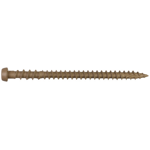 Simpson Strong-Tie DCU234TNR350 - #10 x 2-3/4" Hand-Drive Composite Deck Screw Tan 350ct