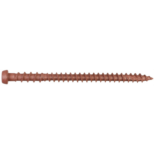 Simpson Strong-Tie DCU234RDMB - #10 x 2-3/4" Hand-Drive Composite Deck Screw Red 1750ct