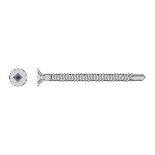 Simpson Strong-Tie F08T162WDC - #8 x 1-5/8" 410SS Wafer Head Fiber-Cement Screws 100ct