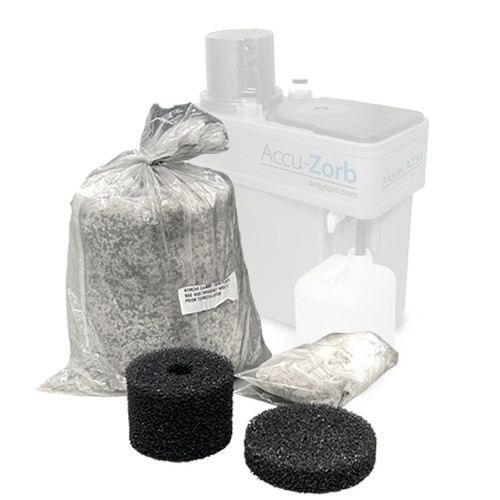 Air System Products AZP-KIT07 - Accu-Zorb - 7 Gallon Media Service Kit