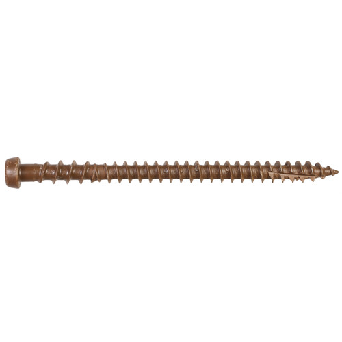 Simpson Strong-Tie DCU234TN01R70 - #10 x 2-3/4" Hand-Drive Composite Deck Screw Tan01 70ct