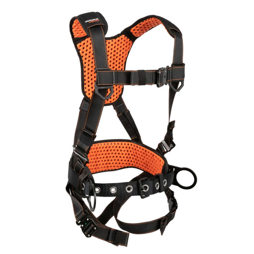 Safewaze 021-1723 - V-Select Construction Harness: 3D, QC Chest/Legs (3X)