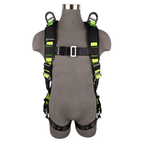 Safewaze FS185-R-L/XL - PRO Full Body Retrieval Harness: 1D, Shoulder D, MB Chest, TB Legs  (L/XL)