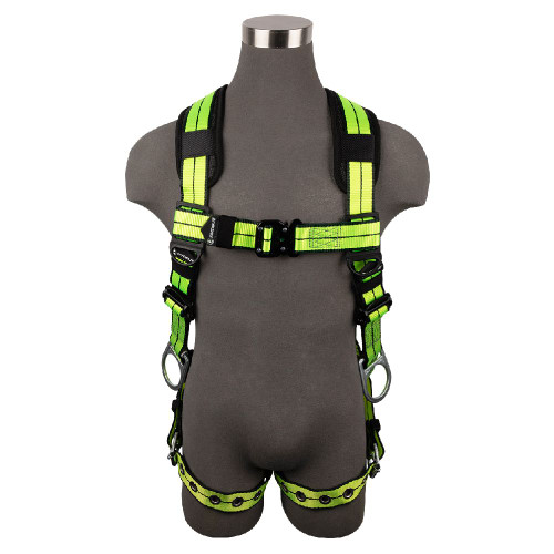 Safewaze FS-FLEX285-S/M - PRO+ Full Body Harness: 3D, QC Chest, TB Legs  (S/M)