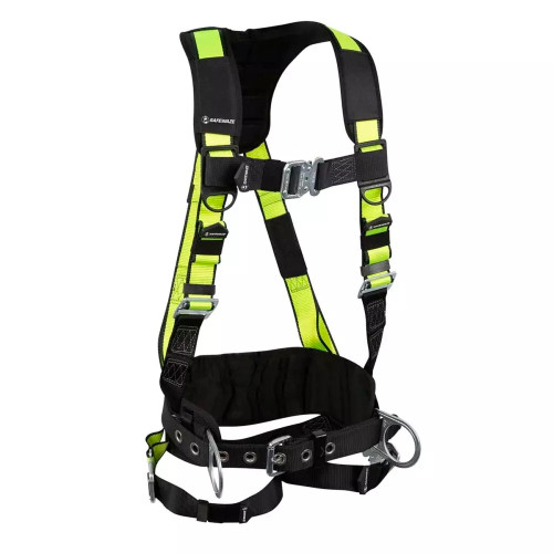 Safewaze 021-1453 - PRO Construction Harness: 3D, QC Chest, QC Legs, Free Floating Waist Pad  (XL)