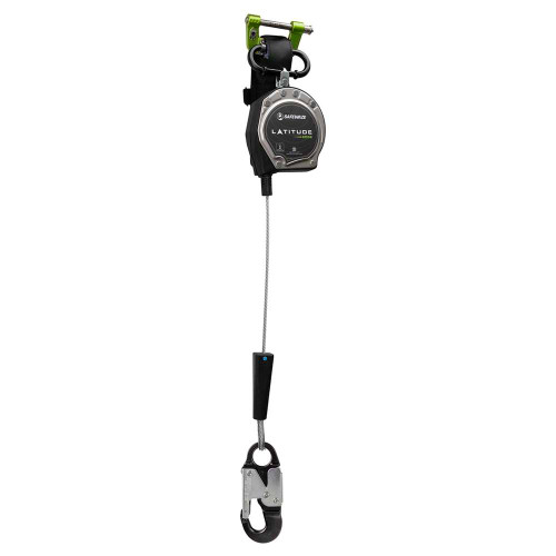 Safewaze 023-5352 - Latitude Edge 8' Single Cable SRL: Alu Snap Hook