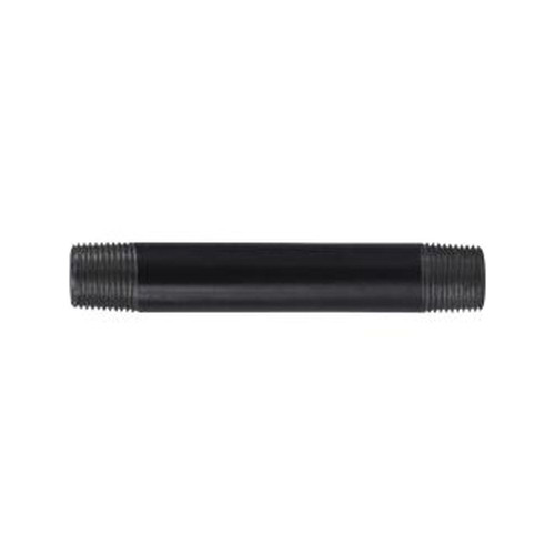 Midland Industries 57045 - Welded Pipe Nipple, 3/8" MPT x 3/8" MPT, 3-1/2" L, Steel, Black, SCH 40 Schedule