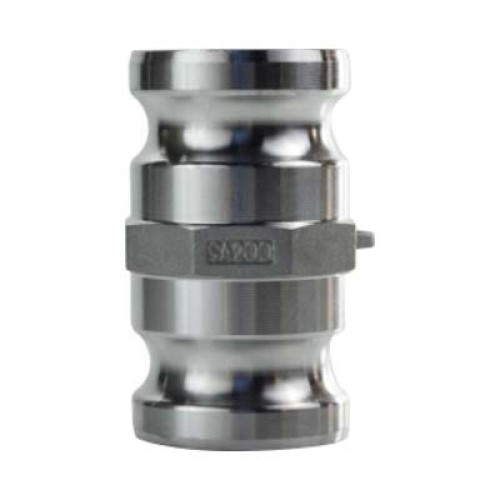 Midland Industries SA-400-AA - Spool Adapter, 4" MPT x 4" MPT, Aluminum