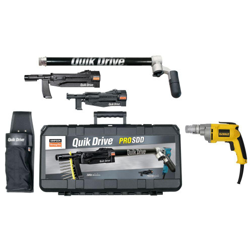 QuikDrive PROSDDD25K - Multi-Purpose Combo System w/ 120V DeWalt 2500 RPM Motor