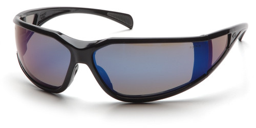 Pyramex SB5175DT Blue Mirror Lens Exeter Shooters Glasses