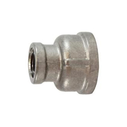 Midland Industries 62448 - Reducing Coupling, 1-1/2" FPT x 3/4" FPT, Stainless Steel, 150 lb