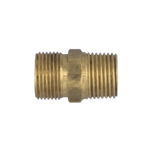 Midland Industries 19193 - Adapter Body, 1/2" Compression x 1/4" MIP, Brass
