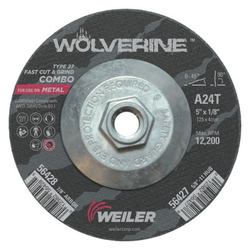 WEILER 56428 Wolverine Combo Wheels, 5