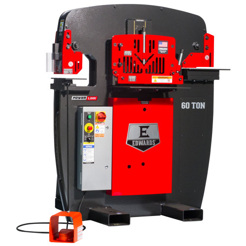 Edwards IW60-3P380-AC500 60 Ton Ironworker 380V, 3Ph, 50Hz with PowerLink