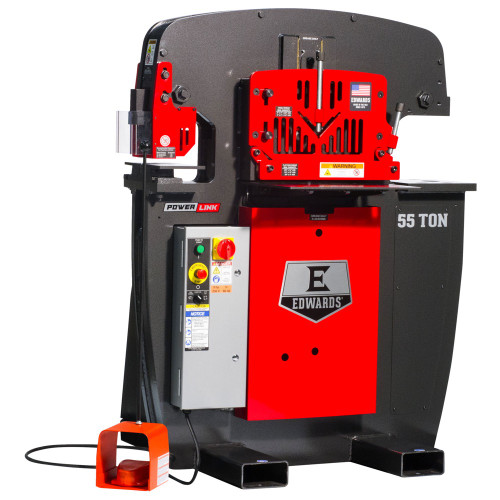 Edwards IW55-3P208-AC500 55 Ton Ironworker 208V, 3Ph with PowerLink
