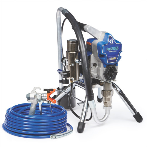 GRACO 17D163 - Pro210ES Stainless Steel Stand Electric Airless Sprayer, 3000 PSI