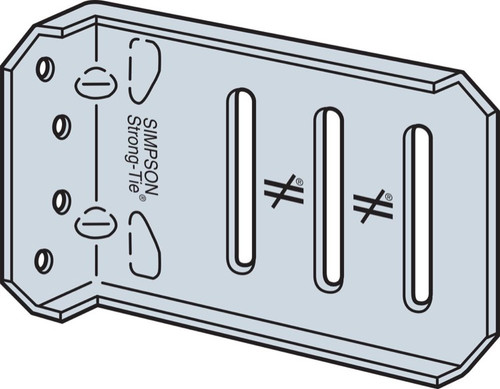 Simpson Strong-Tie MSCB45.5-KT - Med.Duty Slide Clip 4" x 5.5" w/Screws 25ct