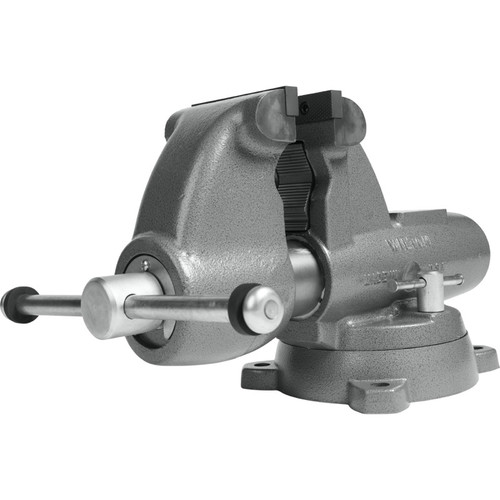 WILTON 28827 -  Combination Pipe And Bench 5" Jaw Round Channel Vise with Swivel Base