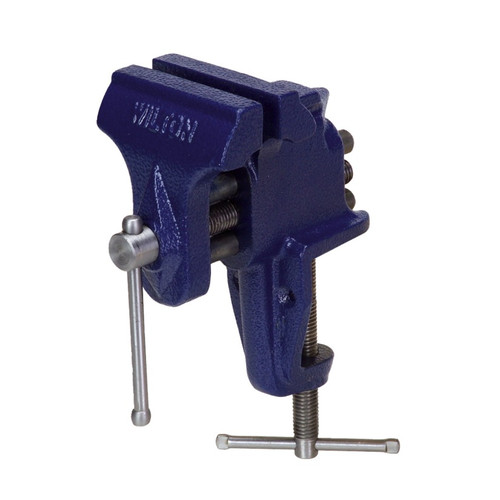 WILTON 33150 - 150, Bench ViseClamp-On Base, 3" Jaw, 2-1/2" Maximum Jaw Opening