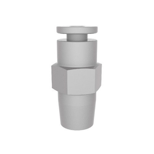 GRACO 198177 - Straight Push Fitting, 5/32 x 1/8"-27 NPT, 5/32 OD