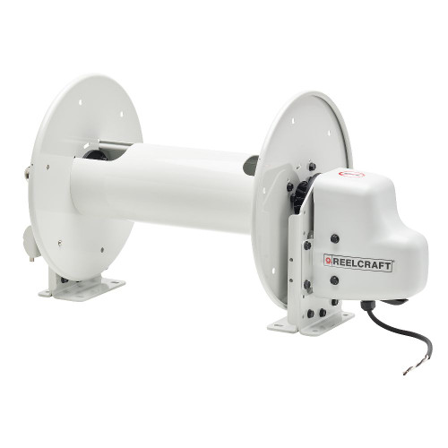Reelcraft E23018 - 12V Motorized 3/4" x 200' Aluminum Reel, 3000 psi, Stainless Swivel