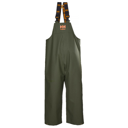 Helly-Hansen 70583-480-3XL - Storm Rain Bib Pants - Waterproof PVC-Coated - Size 3XL