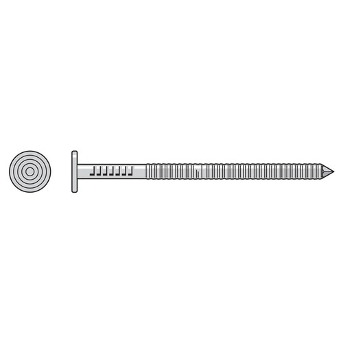 Simpson Strong-Tie T10KR71 - 10d 3" 12Ga 316SS Shake Nail 1lb