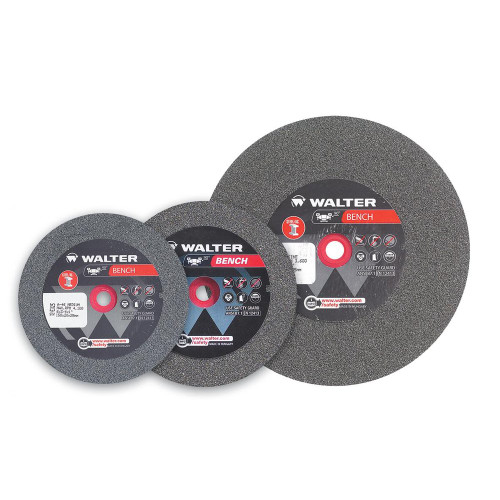 WALTER 12E545 - 8" x 1" x 1" Bench Grinder Wheel , 46 Medium