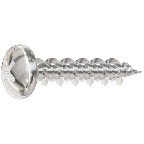 Simpson Strong-Tie T10J100PXC - #10 x 1" Pan Head Marine Screws 316SS 100ct