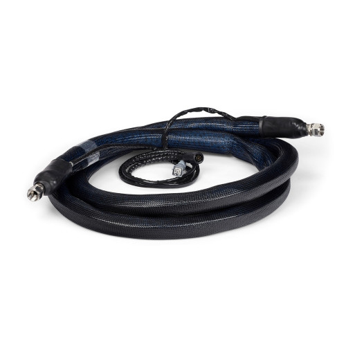 GRACO 19M408 - 25 ft. (7.6 M) Insulated Stainless Steel Braided PTFE Warm Melt/Hot Melt Heated Hose, No. 10 (0.495 in. / 12.6mm ID)