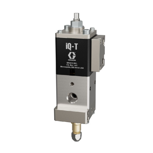 GRACO 2011593 - iQ Dispense Valve, Tip-Seal, Ambient, 0.067in (1.7mm) Tip, 0in (000mm) Nozzle, Remote Mount Solenoid