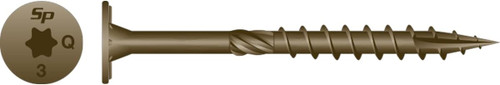 Strong-Point XW20040W - 5/16" x 4" Wafer Head Timber Screw, Type 17 500ct