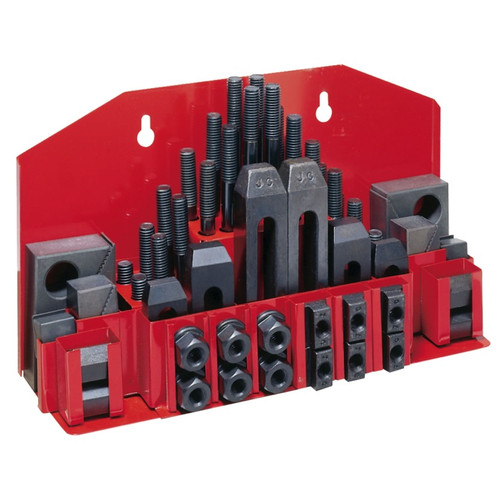 JET 660012 CK-12, 52-Piece Clamping Kit with Tray for T-Slot