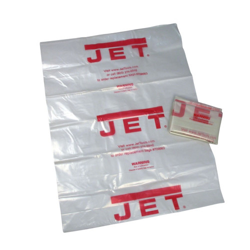 JET 709563 Clear Plastic 20" Diameter Collection Bag for DC-1100VX and DC-1200VX