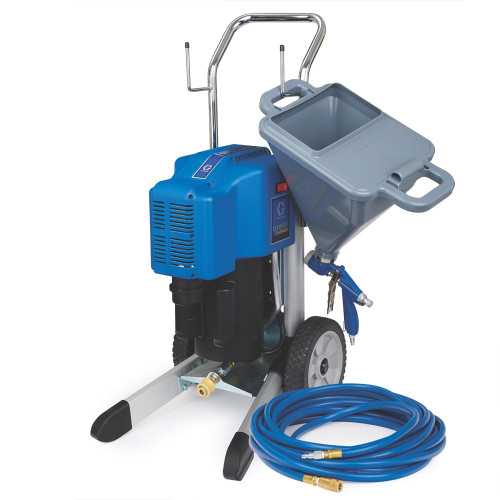 GRACO 25D494 - 120V TexSpray FastFinish System w/G-Tex Gravity Gun Compressor