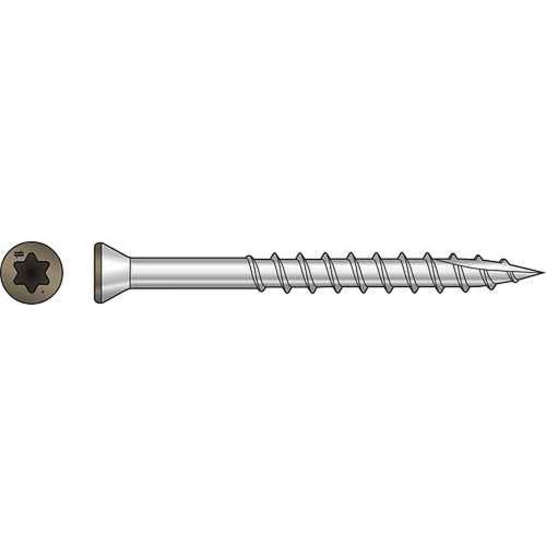 Simpson Strong-Tie S07225FTPBR05 - #7 x 2-1/4" 305SS BR05 Trim Head Screw T-15 350ct