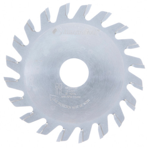 Amana SS100T20 Carbide Tipped Conical Type Scoring 100MM D x 20T ATB, 8 Deg, 20MM Bore Saw Blade