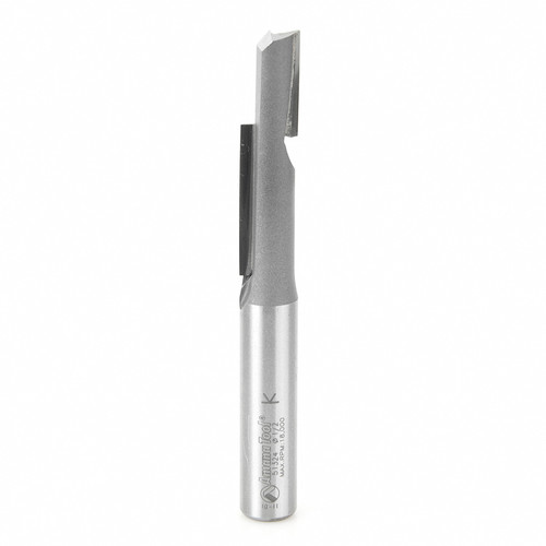 Amana 51324 Carbide Tipped Opposite Shear Staggered Shear Tooth Plunge 1/2 D x 2" CH x 1/2 Shank Router Bit