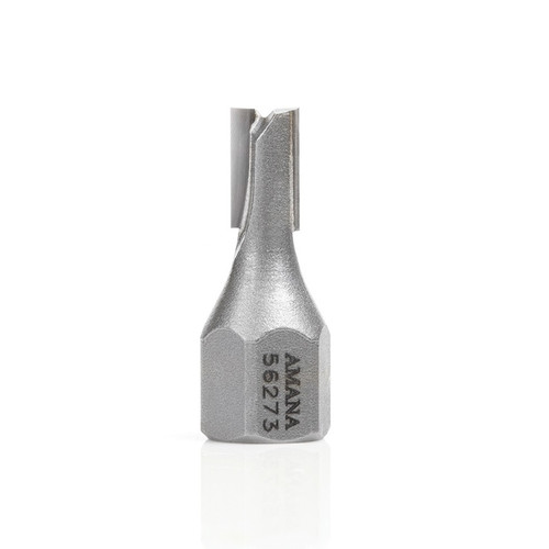 Amana 56273 Carbide Tipped Mortising Screw Cutter 9/32 Dia x 1/2" Cut Height x 1/4 - 28 Thread